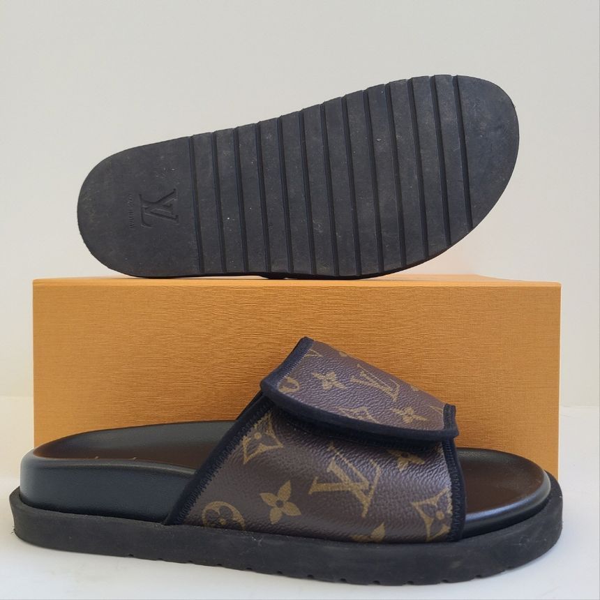 Louis Vuitton Monogram Miami Mule Slipper [5] LOA082612 - Image 10